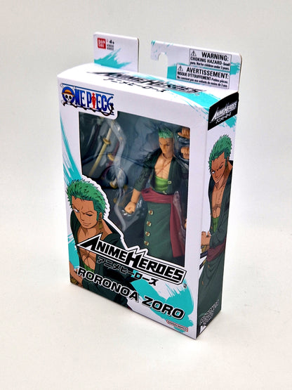 Anime Heroes Roronoa Zoro Figure, One Piece